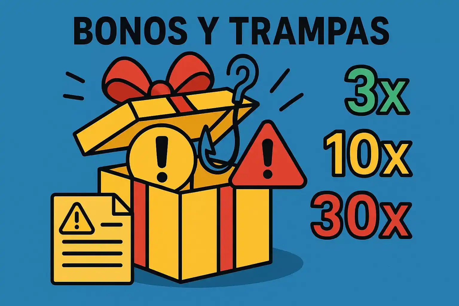 Bonos de apuestas y trampas de rollover - Guía para evitar términos imposibles