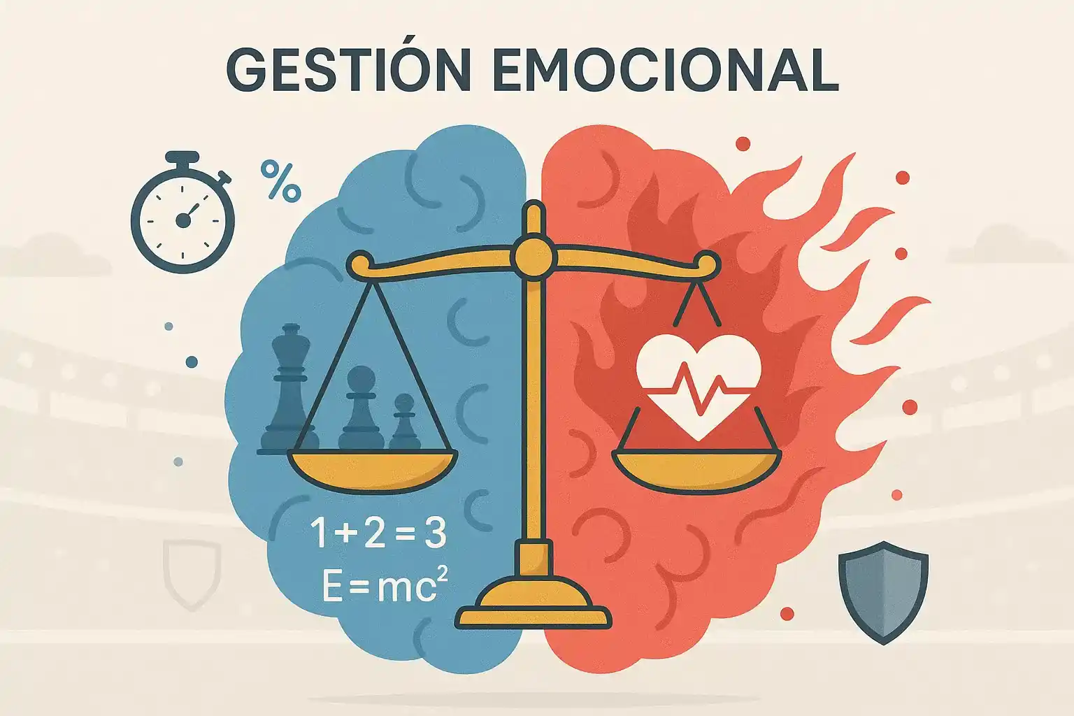 Gestión emocional en apuestas deportivas - Control mental y estrategia racional en betting en vivo