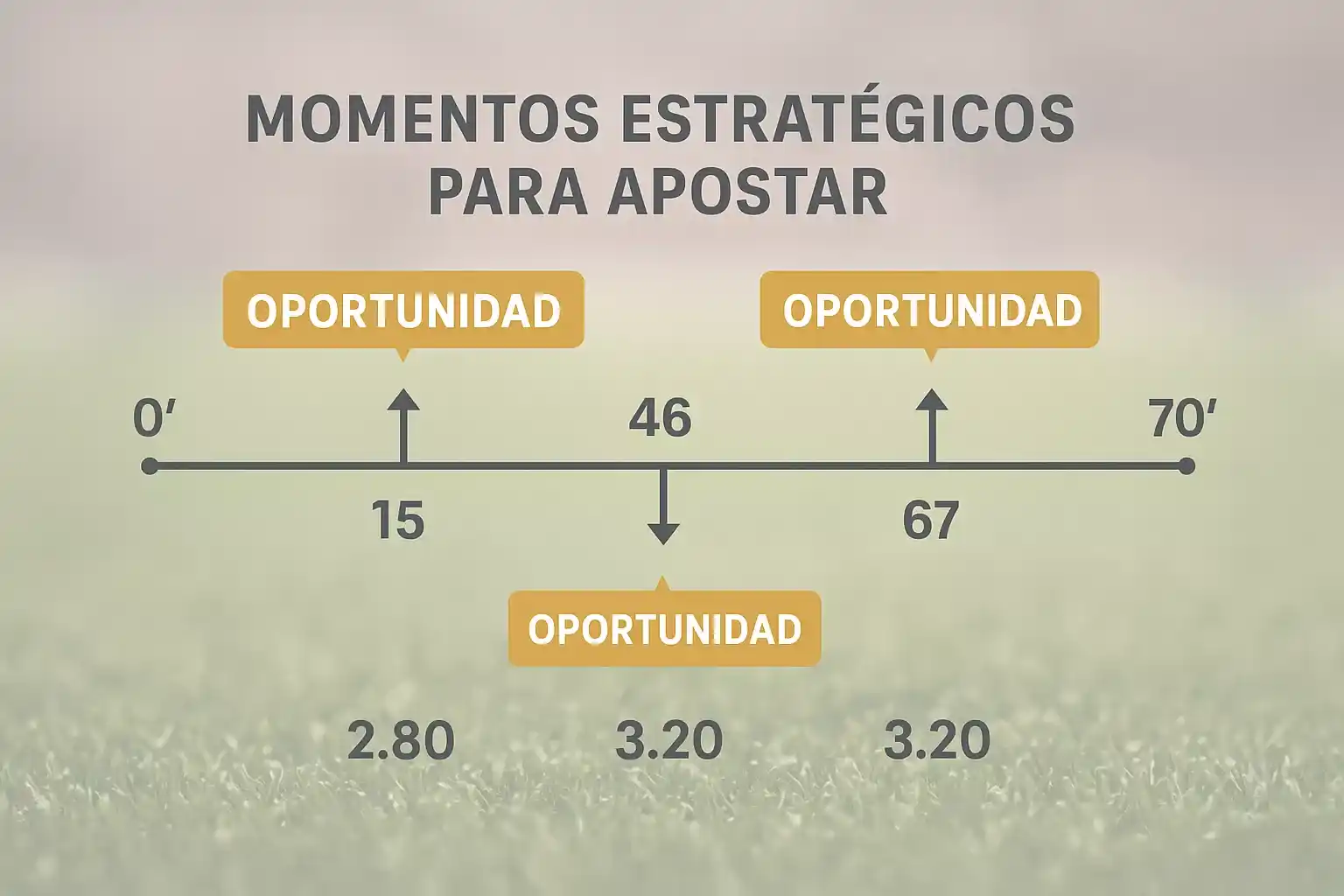 Infografía de los mejores momentos para apostar al Barcelona en vivo - Timeline estratégico de oportunidades